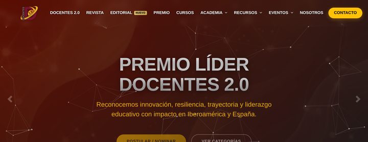 Portada del portal Docentes 2.0
